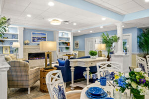 Memory care household living area