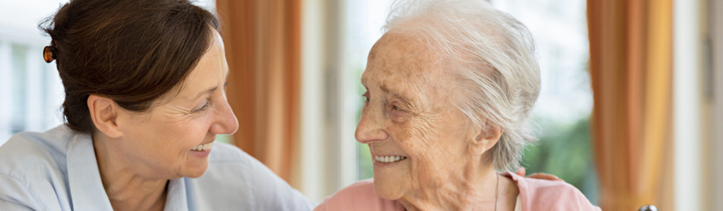 Memory care resident with resident care assistant